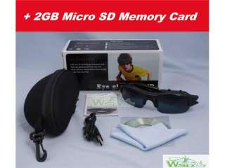 2GB + Spy Eye Sun Glasses DV DVR Camera Video Recorder  