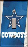 Dallas Cowboys Single Light Switch Plate Cover  