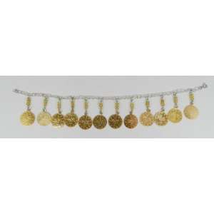 Belly Dancing Coin Deluxe Anklet