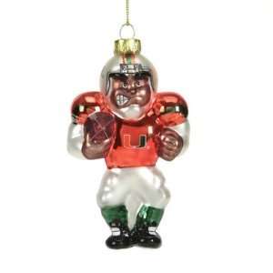   NCAA Glass Player Ornament (4 African American)