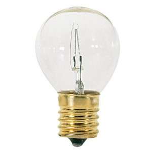   Intermediate Base 25 Watt S11 Light Bulb, Clear