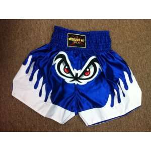    Muay Thai Shorts Embroidered Eyes Size XL
