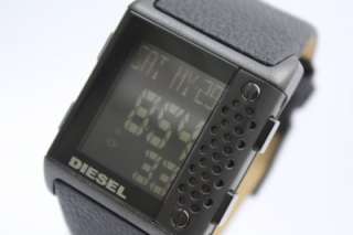 Diesel Men Digital Chrono Leather Date Watch DZ7122  
