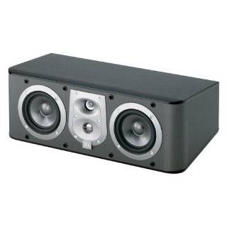 JBL ES25CBK 3 Way, Dual 5 1/4 Center Channel Speaker   Black