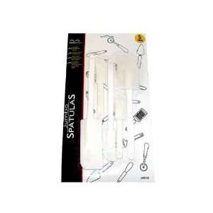  12 Packs of 5 Assorted Sizes Spatulas