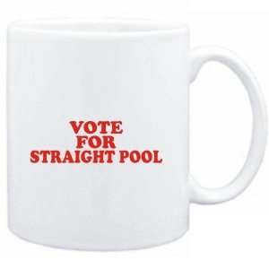    Mug White  VOTE FOR Straight Pool  Sports
