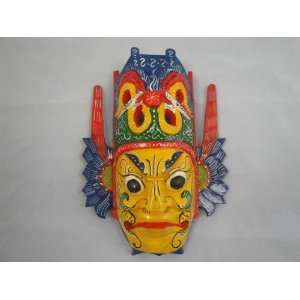 Wall Mask Home Decor 11 Chinese Opera Solid Wood #607  
