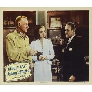 1949 Johnny Allegro 11 x 14 Movie Poster   Style H 