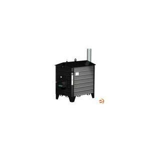CPW 450 Empyre Deluxe Outdoor Hot Water Wood Furnace, Stainless Steel