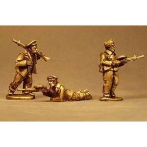 Artizan Designs WWII 28mm Partisan LMGs (4)  Toys & Games   