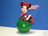 Disney Christmas Minnie Antenna Topper Ball New  