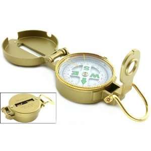   Lensatic Metal Military Compass Camping Tool Arts, Crafts & Sewing