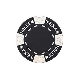  Real Clay No Metal Insert Texas Holdem Poker Chips, 25 11 