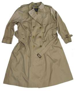 Burberry Authentic Ladies Trench Coat size 22 long  