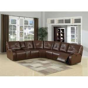   Modern Sectional Recliner Leather Sofa Set, AC JUS S1