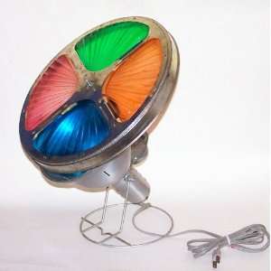    Original Vintage Rotating Color Wheel Light