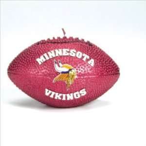   Vikings 5 Wax NFL Football Candle   NFL Football