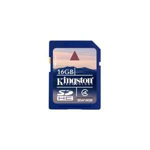  Kingston 16GB Secure Digital High Capacity (SDHC) Card 