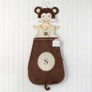  Personalized Monkey Snuggle Sack and Cap Health 