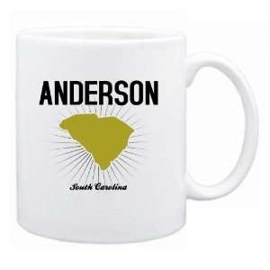 New  Anderson Usa State   Star Light  South Carolina Mug Usa City 