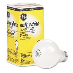  GE Products   GE   Three Way Soft White Incandescent Globe 