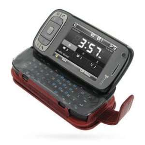  PDair Red Crocodile Pattern Leather Flip Style Case HTC 