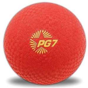  CSI Red 7 inch Rubber Playground Ball   PG7 Sports 