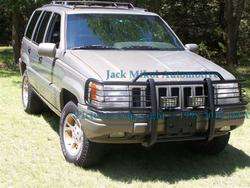 1999 2004 Jeep Grand Cherokee Black Brush Grille Guard  