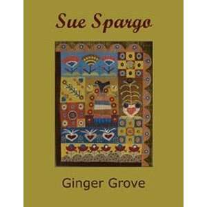  Books Ginger Grove Wall Quilt 36x46 Arts, Crafts 