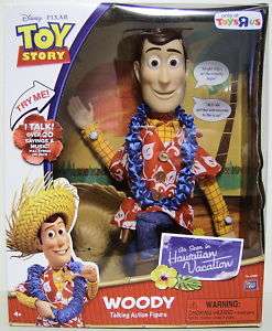 WOODY  HAWAIIAN  Toy Story Talking Figure TRU 2011  