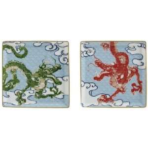  Raynaud Constellation Dragon Small Trays (set of 2) 4 in 