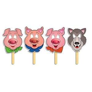  Three Little Pigs Fairy Tale Masks