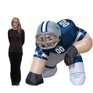  Dallas Cowboys NFL Air Blown Inflatable Bubba Lawn Figure 