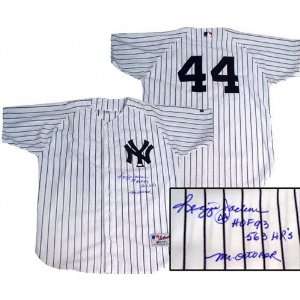  Reggie Jackson New York Yankees Autographed Authentic Jersey 