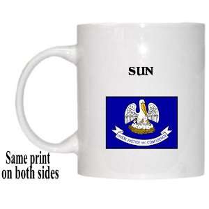  US State Flag   SUN, Louisiana (LA) Mug 