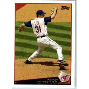  2009 Topps Baseball # 180 Cliff Lee Cleveland Indians 
