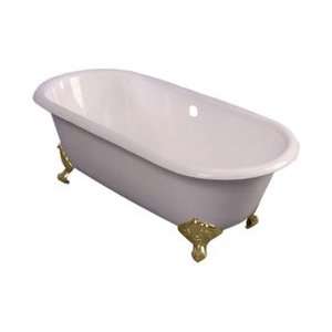  Strom Plumbing Cloud Clawfoot Tub P0768S Supercoated Brass 