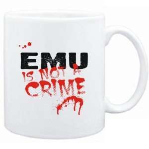   White  Being a  Emu is not a crime  Animals