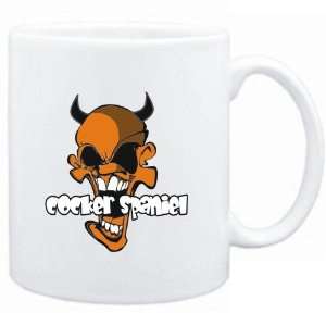  Mug White  Cocker Spaniel   Devil  Dogs Sports 