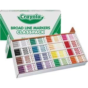 Non Washable Classpack Markers Crayola Non washable Classpack Markers 