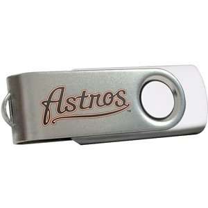   Houston Astros 2 GB USB 2.0 Flash Drive   White Computers