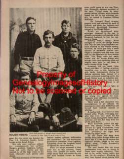Charge of the Rough Riders   Teddy Roosevelt Genealogy  