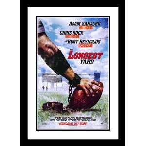 The Longest Yard 20x26 Framed and Double Matted Movie Poster   Style A