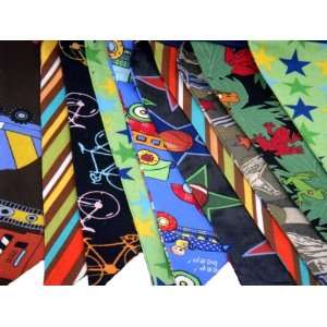  Boy Banner 75 + ties 9 flags Handmade in USA