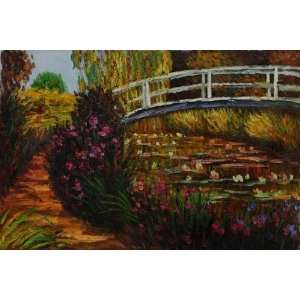  Monet Paintings The Japanese Bridge