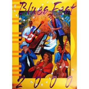 Western Maryland Blues Fest 00 Original Concert Poster  