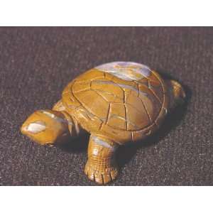  Australian Boulder Opal Turtle Lapidary Carving 