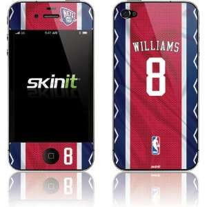  D. Williams   New Jersey Nets #8 skin for Apple iPhone 4 