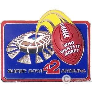  Super Bowl XXLII Who Wants It More Pin Sports 