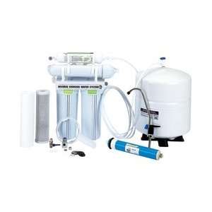 Reverse Osmosis Water Filter System Two Pre Filters Storage Tank Post 